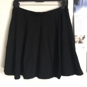 Cute black skater skirt